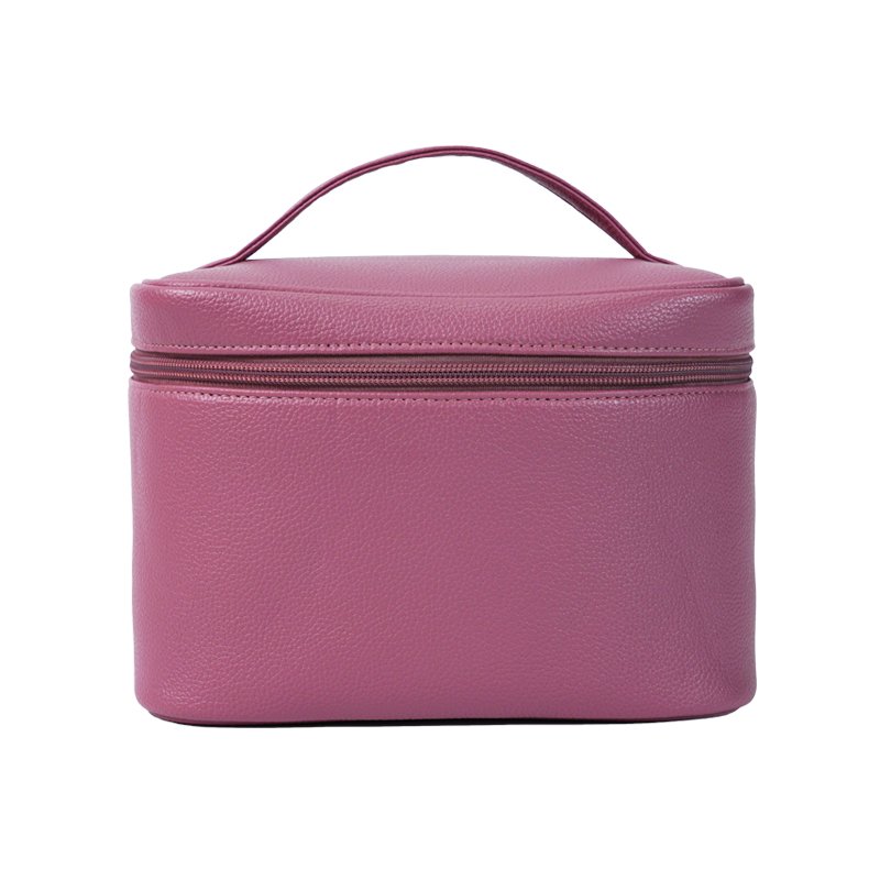 CB031 Large-capacity Square Portable Faux Leather Waterproof Travel Cosmetic Bag -Topfeel