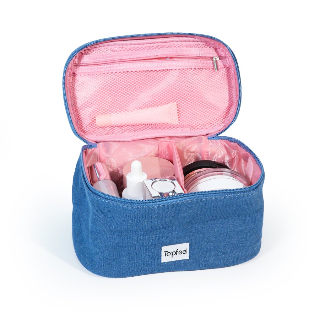 CB035 Customizable Call Me Train Case Travel Cosmetic Bag