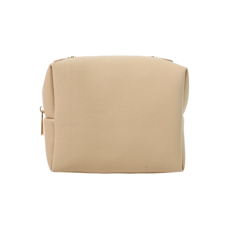 CB077 Custom Pu Leather Makeup Bag Small Travel Pouch With Logo