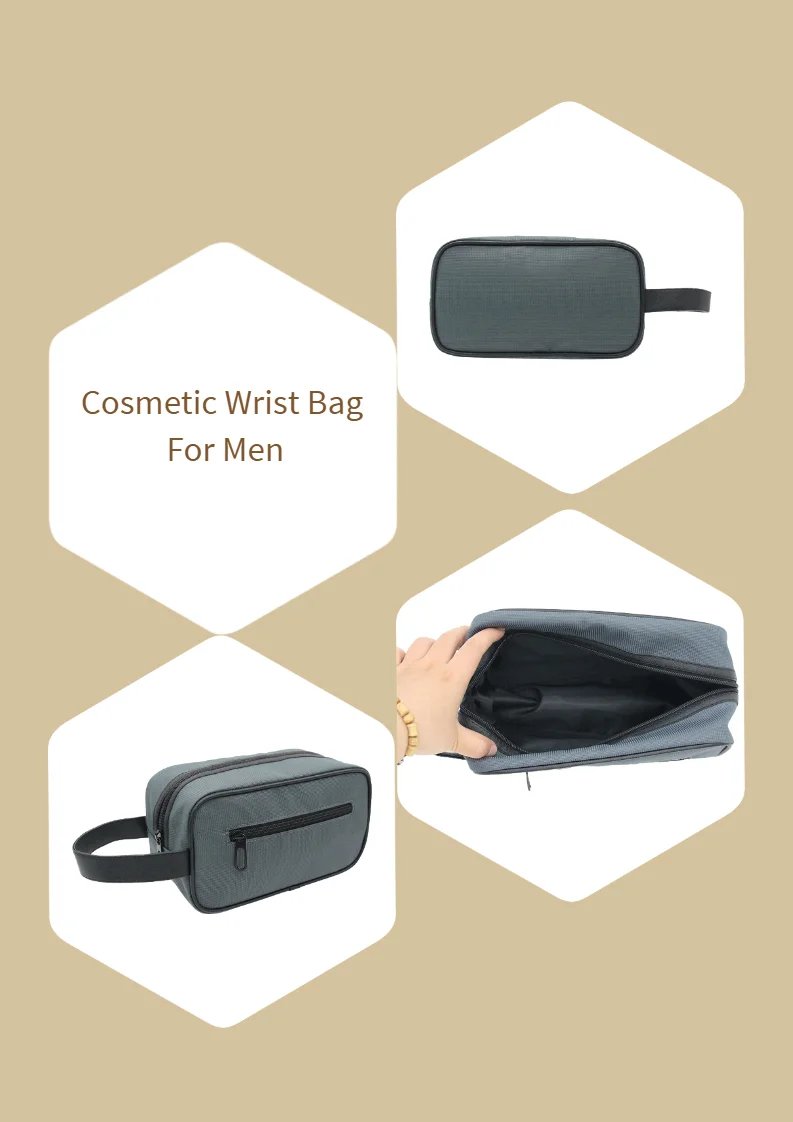 Cosmetic Wrist Bag For Men