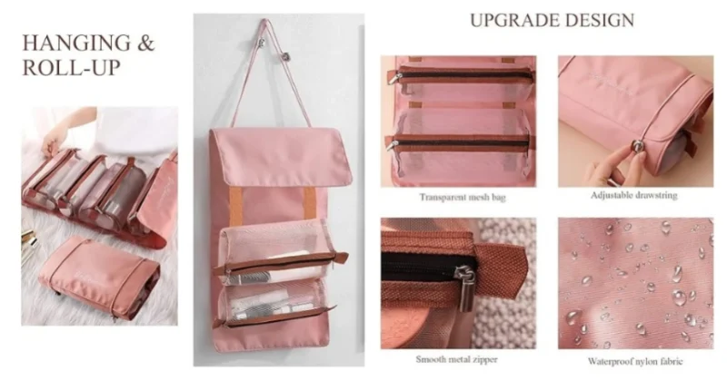 Foldable Cosmetic Bag