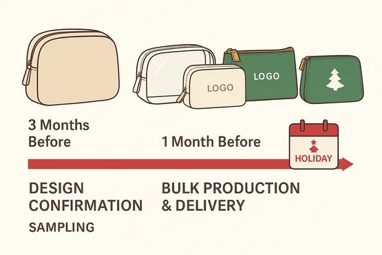 2025 Holiday Gifting Trends: Key Customization Strategies for Cosmetic Bag Sets