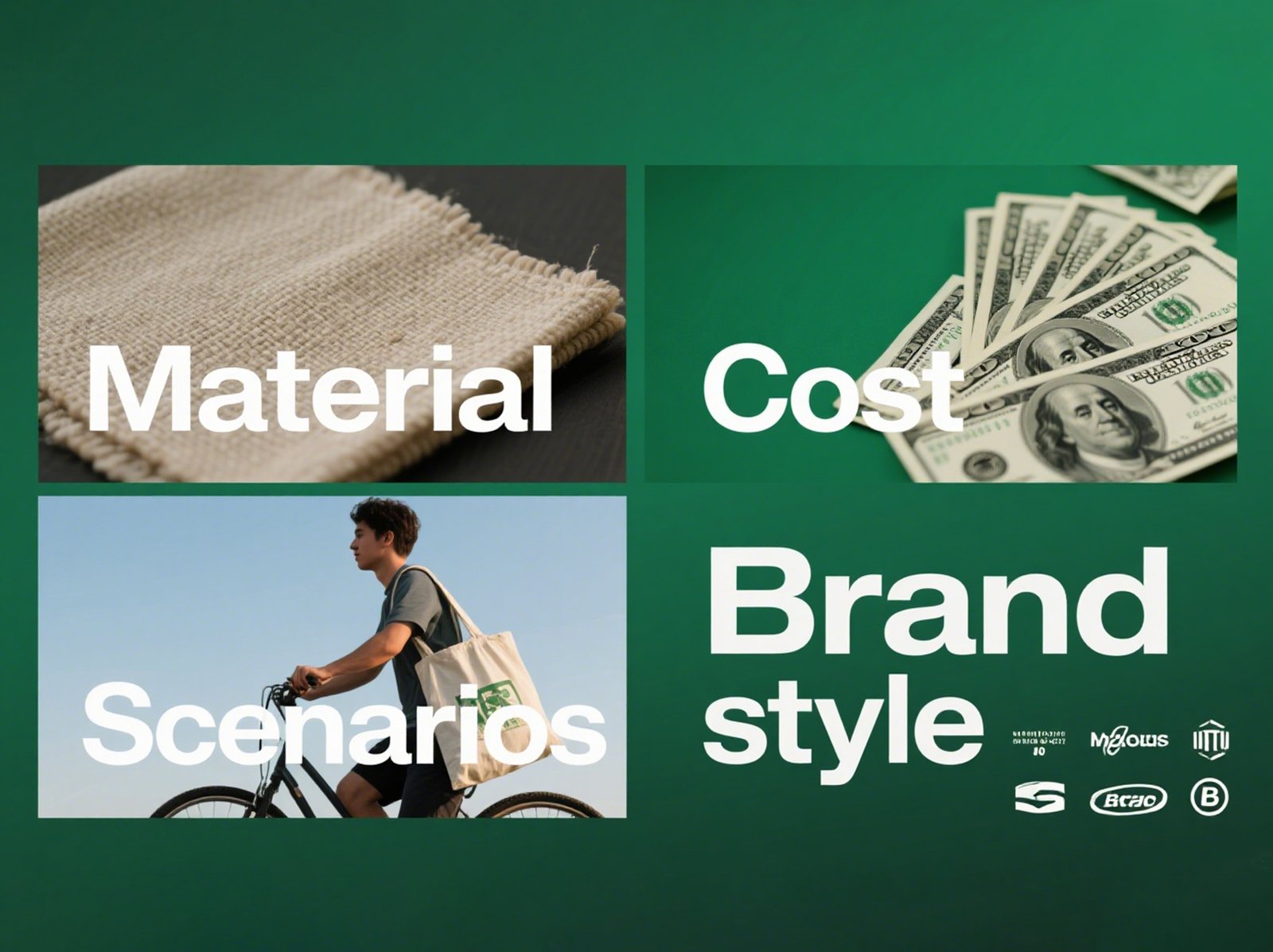 Environmentally Friendly Cosmetic Bag Material Purchasing Guide:Material, Cost, Scenarios & Brand Style