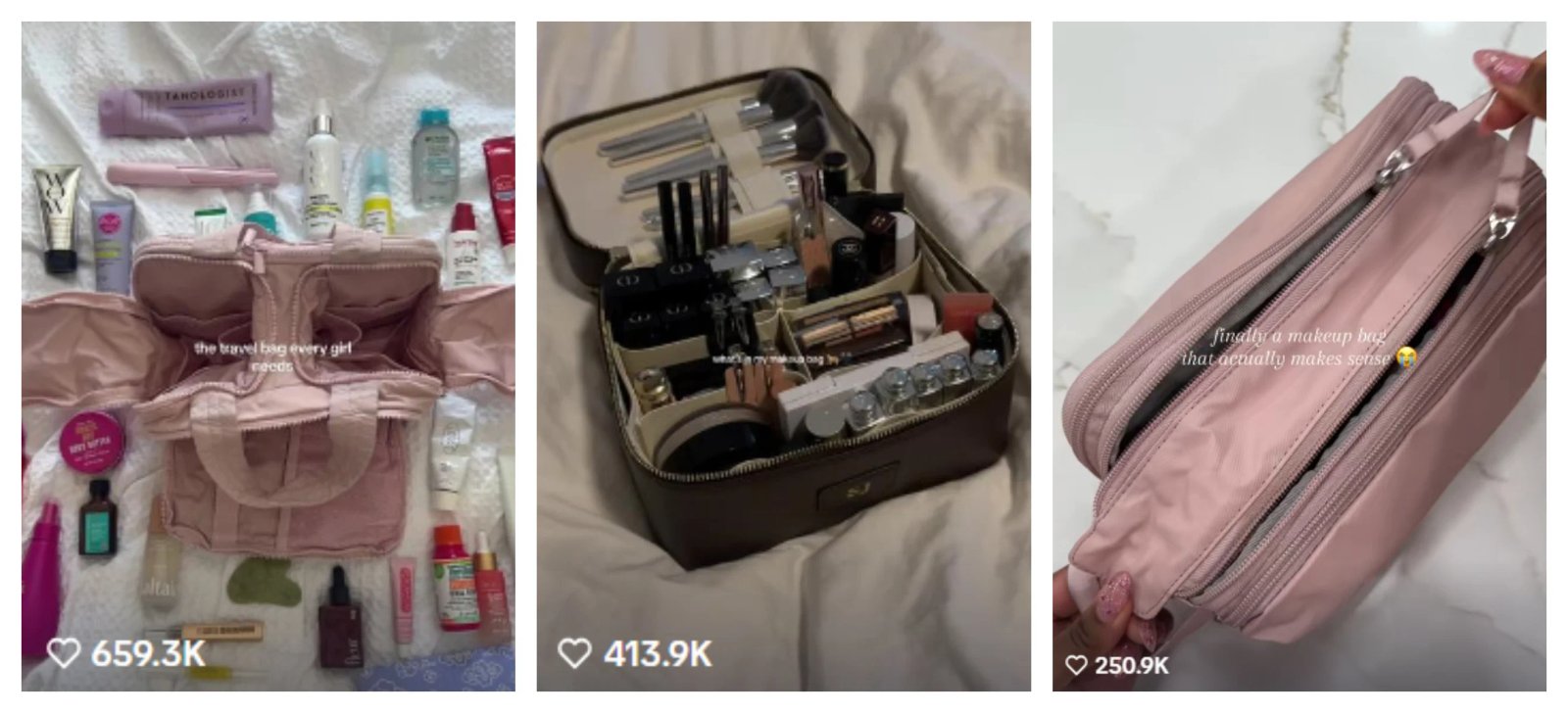 Travel Makeup Organizer