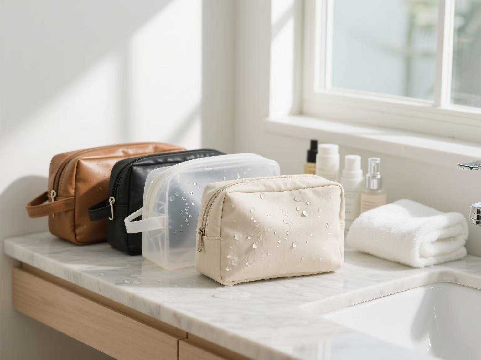 Choosing the Right Material of Water-Resistant Toiletry Bags