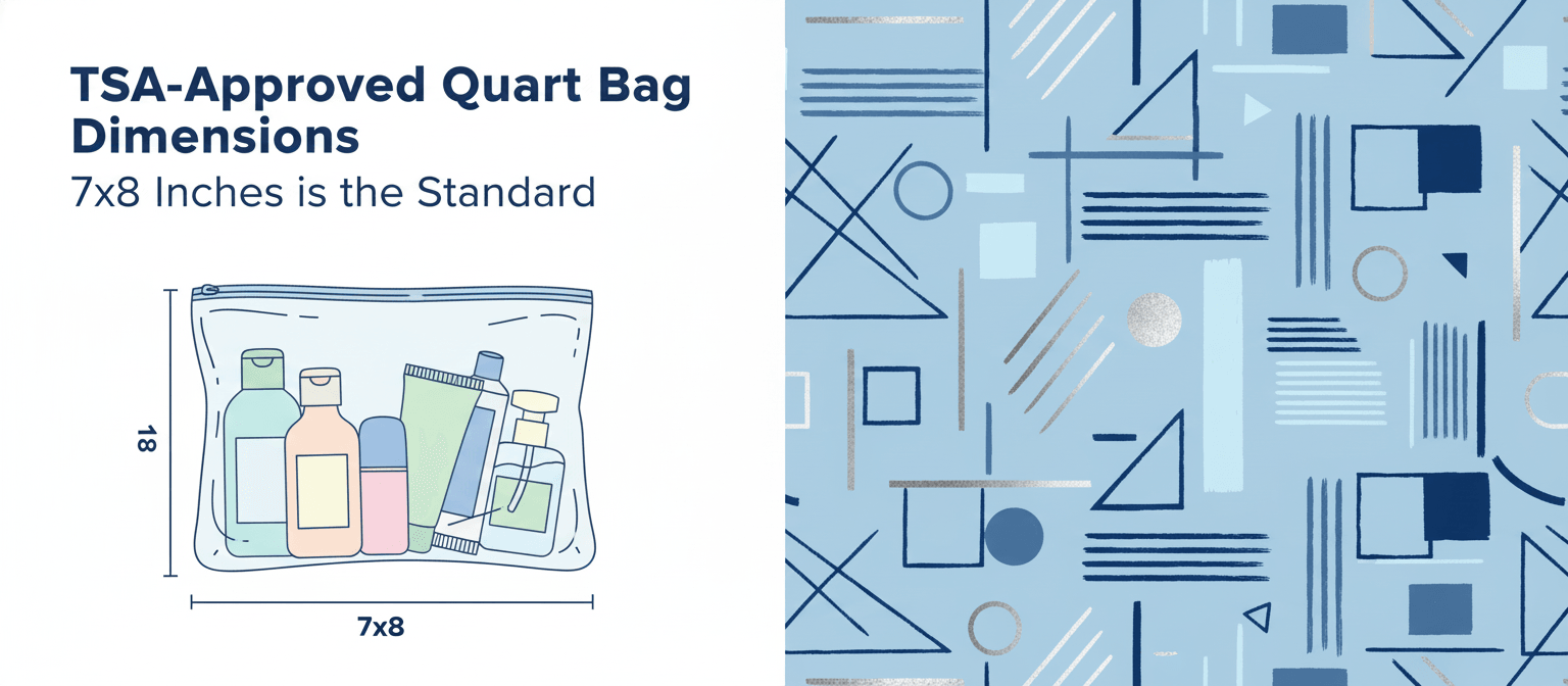 What Are Standard Quart Size Bag Dimensions?