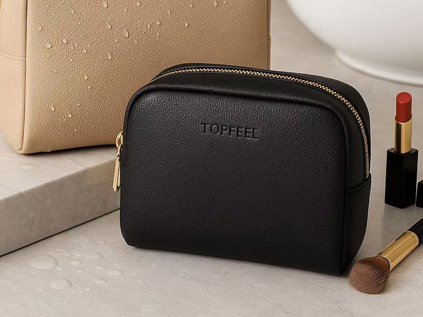 Waterproof Leather Cosmetic Bags: Style Meets Function