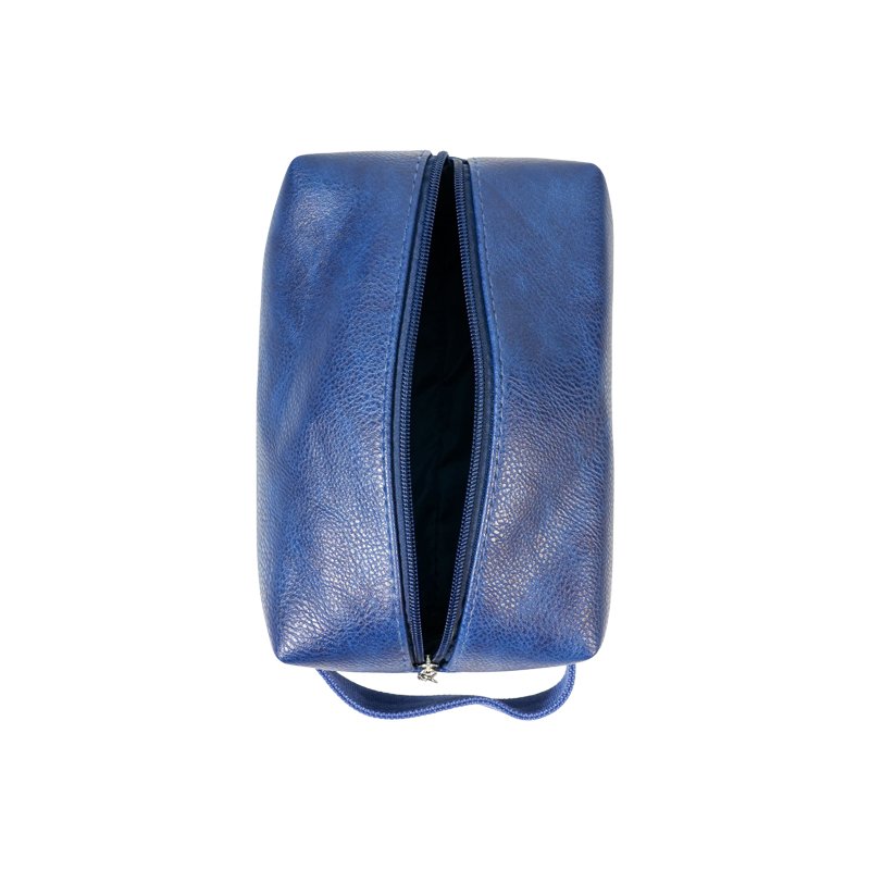 CB078/CB079 Custom Matte Pu Makeup Bag Mens Leather Toiletry Bag Personalized