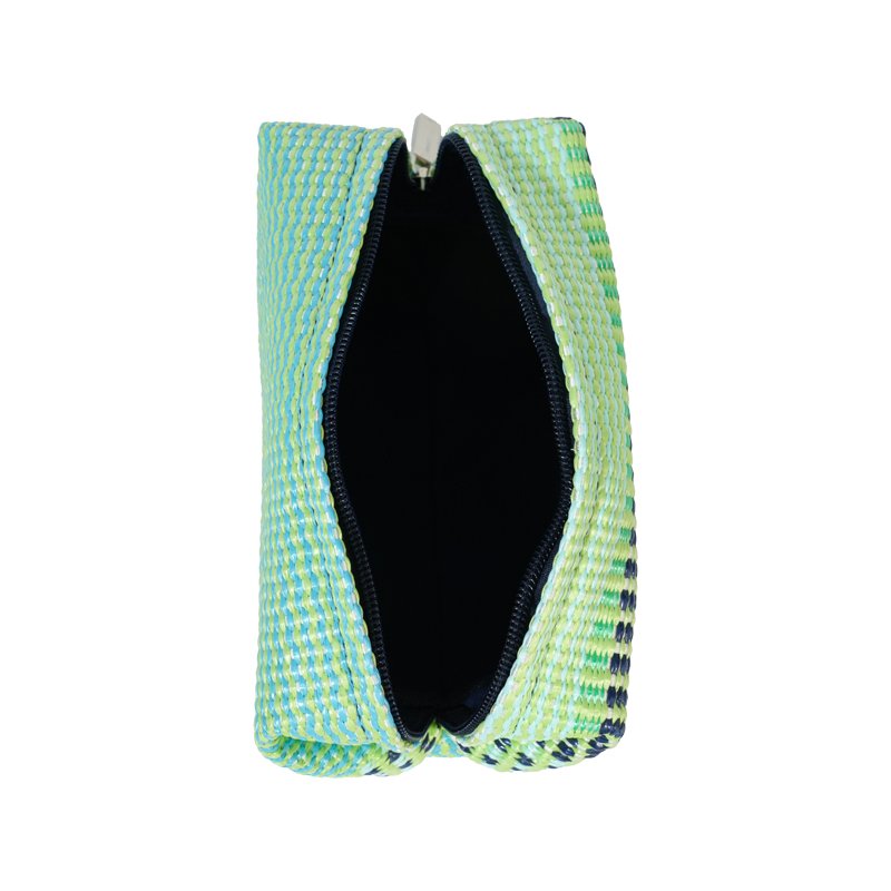 CB064 Simple Woven Makeup Zipper Bag Supplier