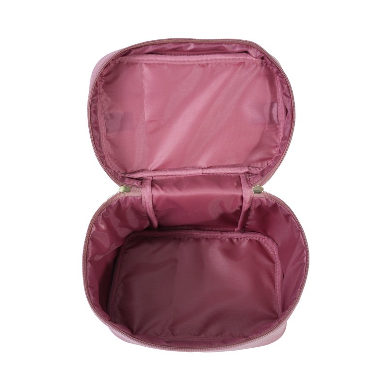 CB031 Large-capacity Square Portable Faux Leather Waterproof Travel Cosmetic Bag -Topfeel