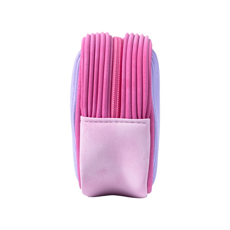 CB076 Waterproof Custom Soft Travel Makeup Pouch PU Cosmetic Bag