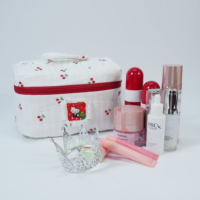 CB048 Custom Cute Cat Makeup Bag Set Manufacturer