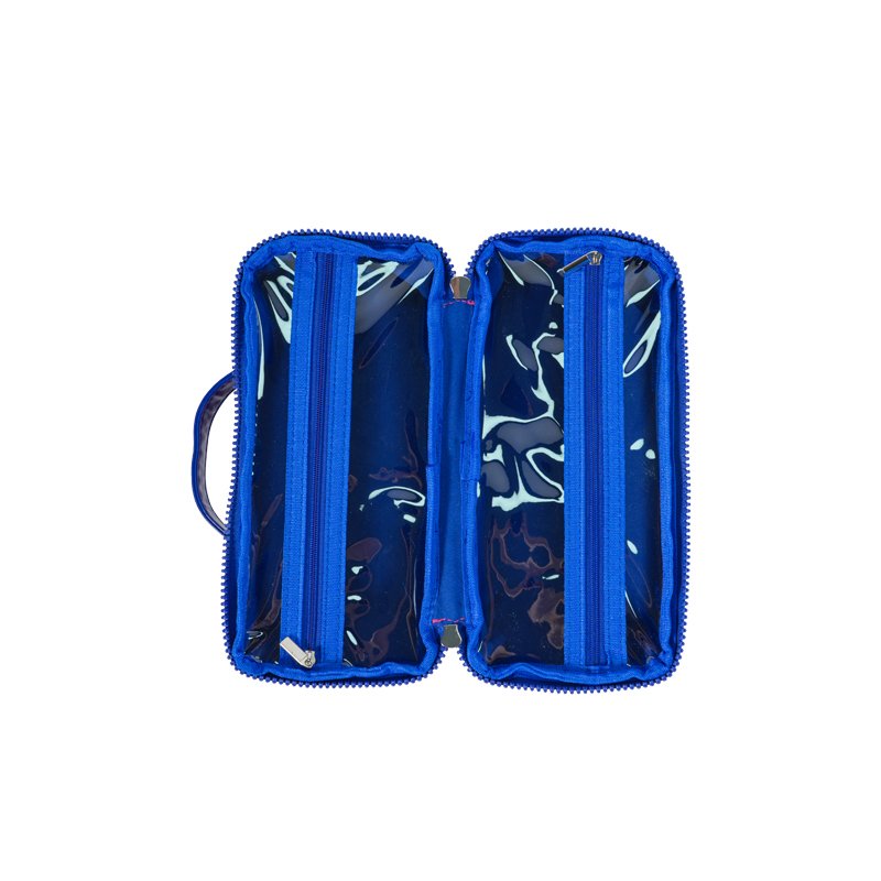 CB072 Summer Makeup Bag Flat Cosmetic Bag Compartment Makeup Pouch