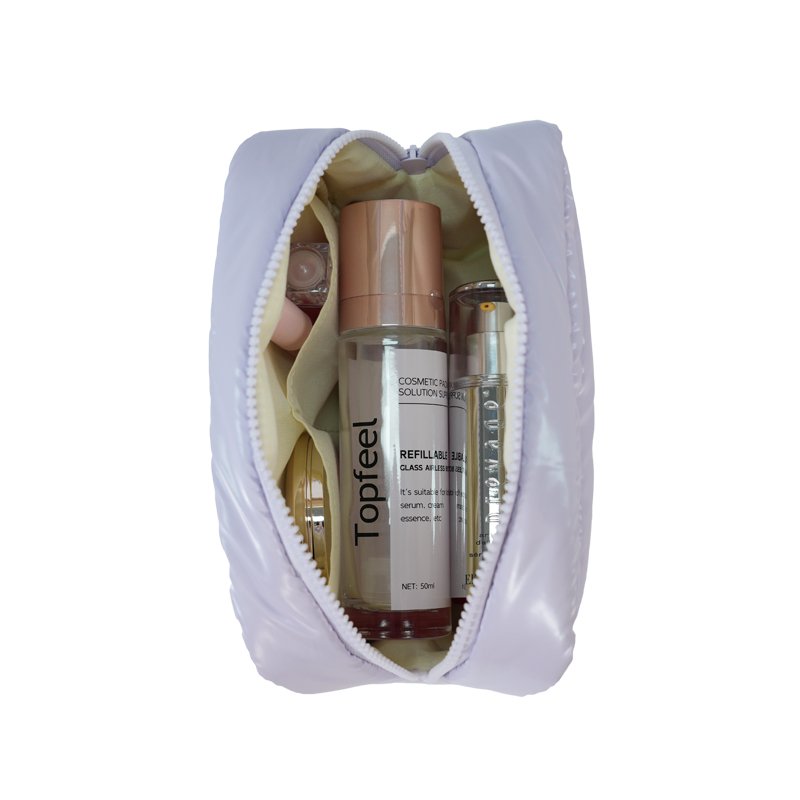 CB042 Custom Quilted Clutch Makeup Organizer