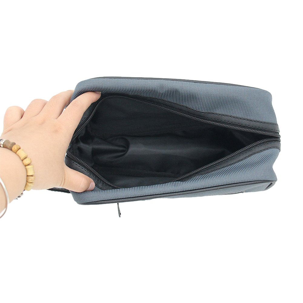 CB062 Wholesale Custom Vegan Waterproof Cosmetic Wrist Bag For Men Supplier