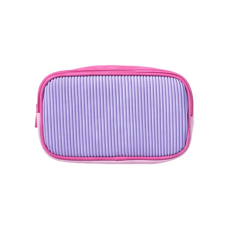 CB076 Waterproof Custom Soft Travel Makeup Pouch PU Cosmetic Bag