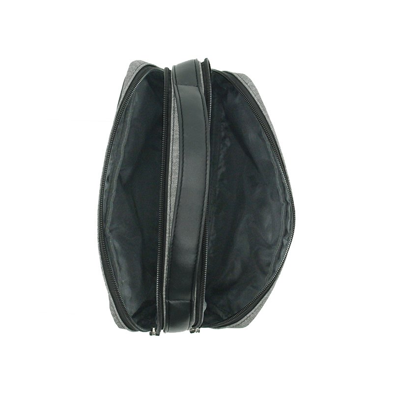 CB061 Leather Waterproof Makeup Bag Cosmetic Handheld Bag For Men Wholesale