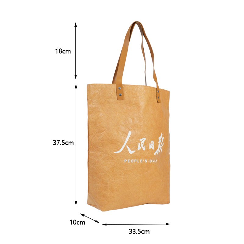 Tyvek Custom Large Eco Friendly Portable Tote Bag