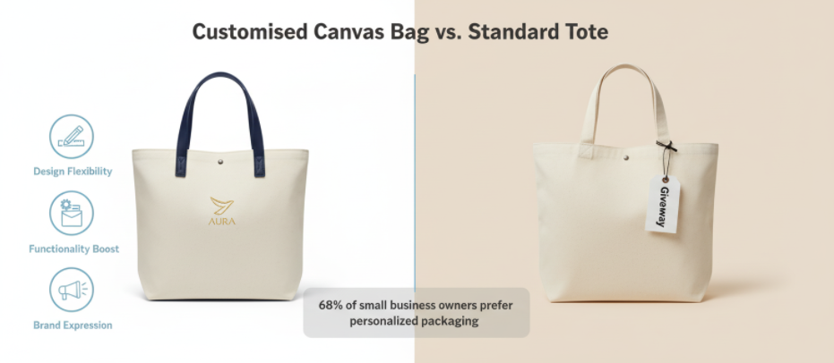 Customised Canvas Bag Vs. Standard Tote