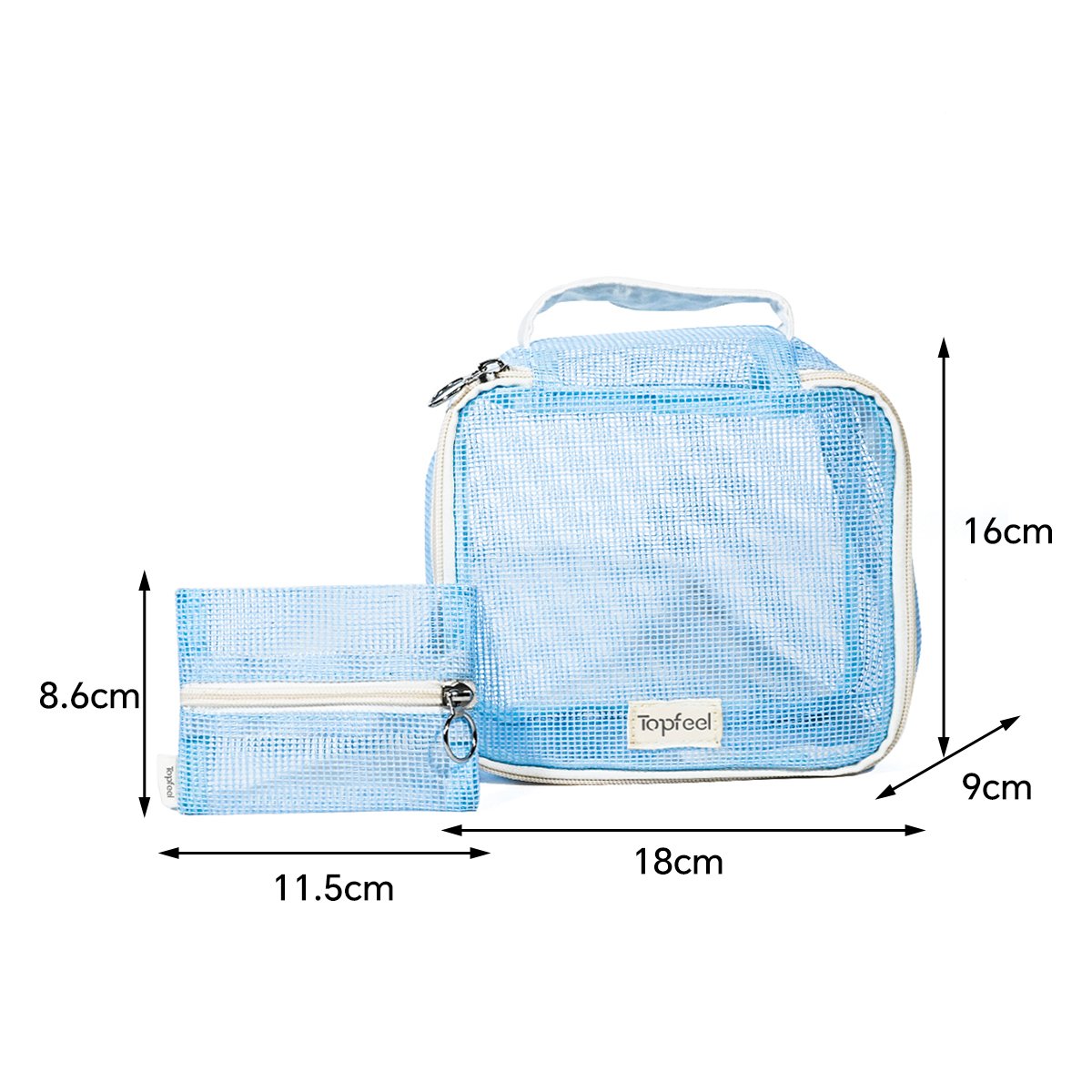 CB010 Mesh Breathable Mother-daughter Makeup Bag Supplier