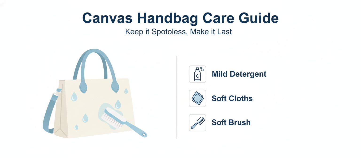 캔버스 핸드백 세척 방법