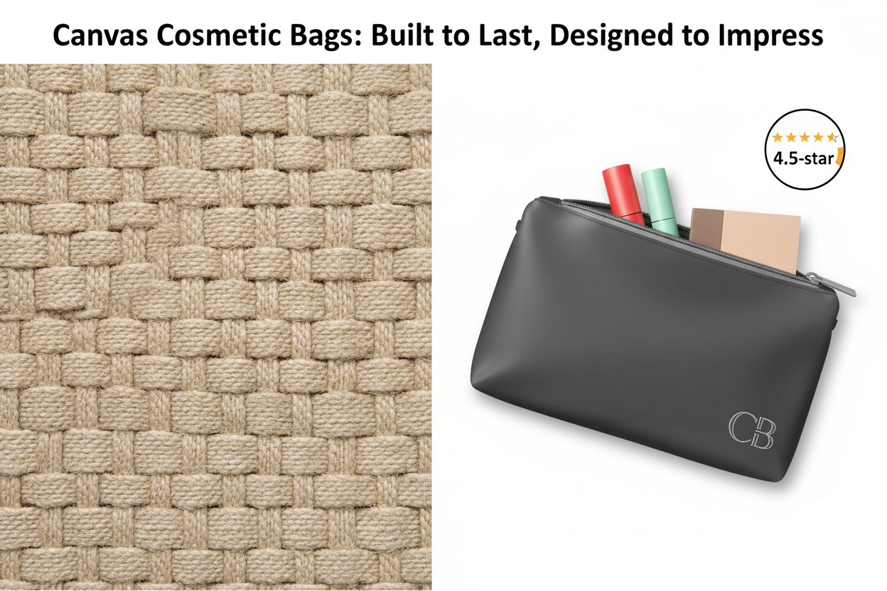 Why Choose Canvas For Cosmetic Bags