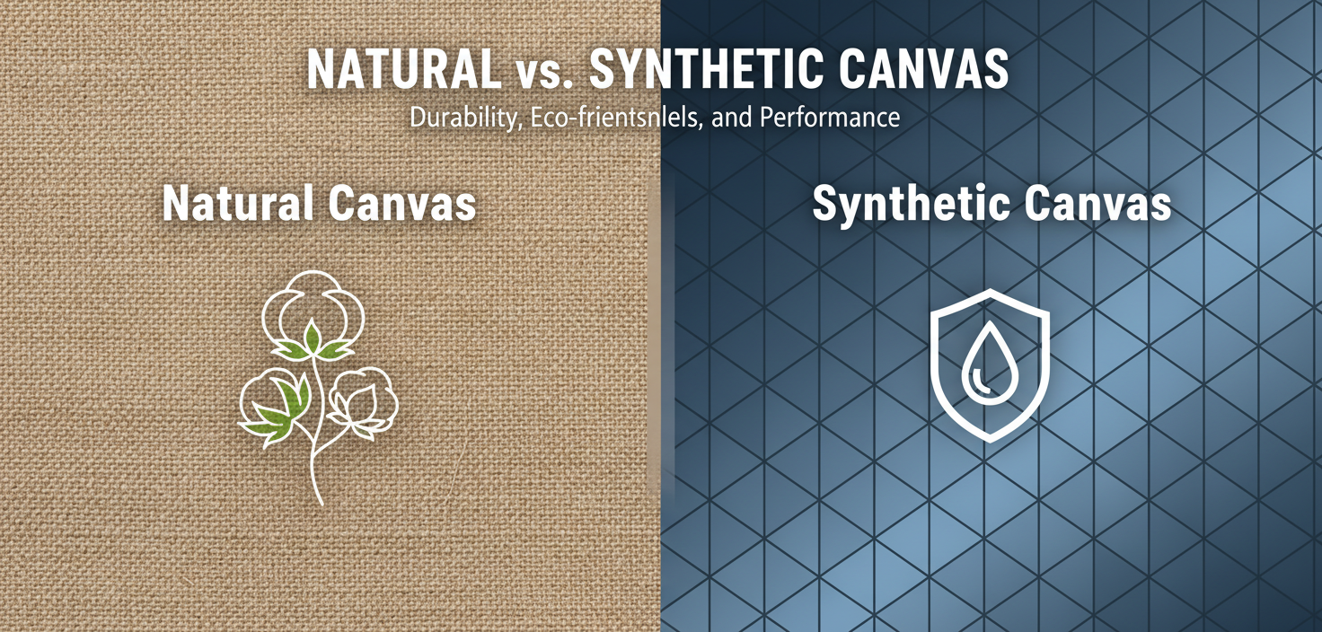 Natural Vs. Synthetic Canvas Material