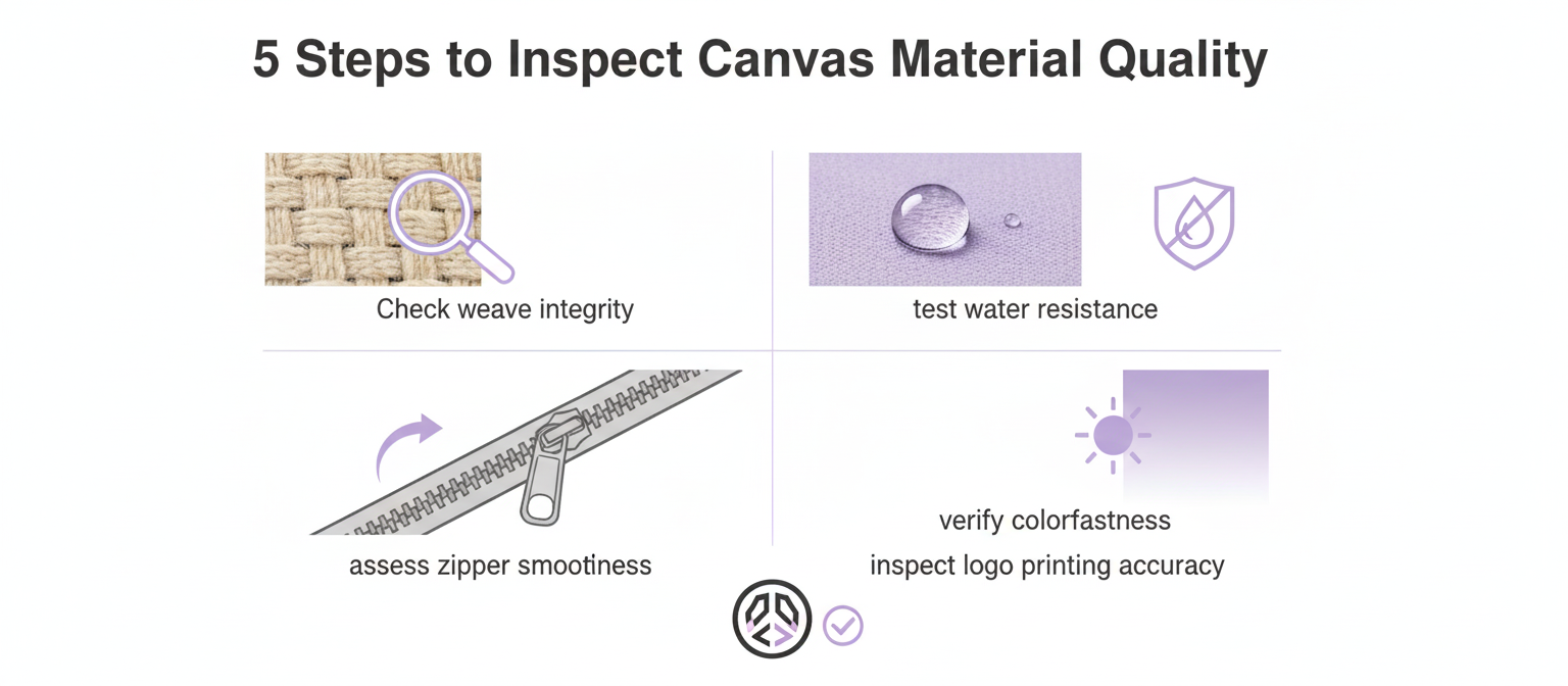 5 Steps To Inspect Canvas Material Quality