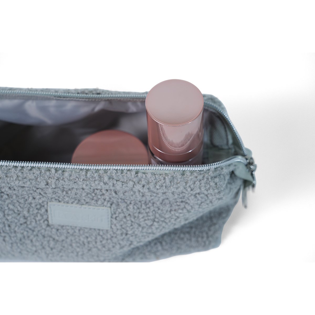 Soft Fuzzy Makeup Clutch Cosmetic Pouch Organizer