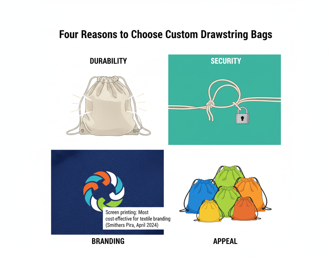 Custom Printed Drawstring Bags – Suppliers