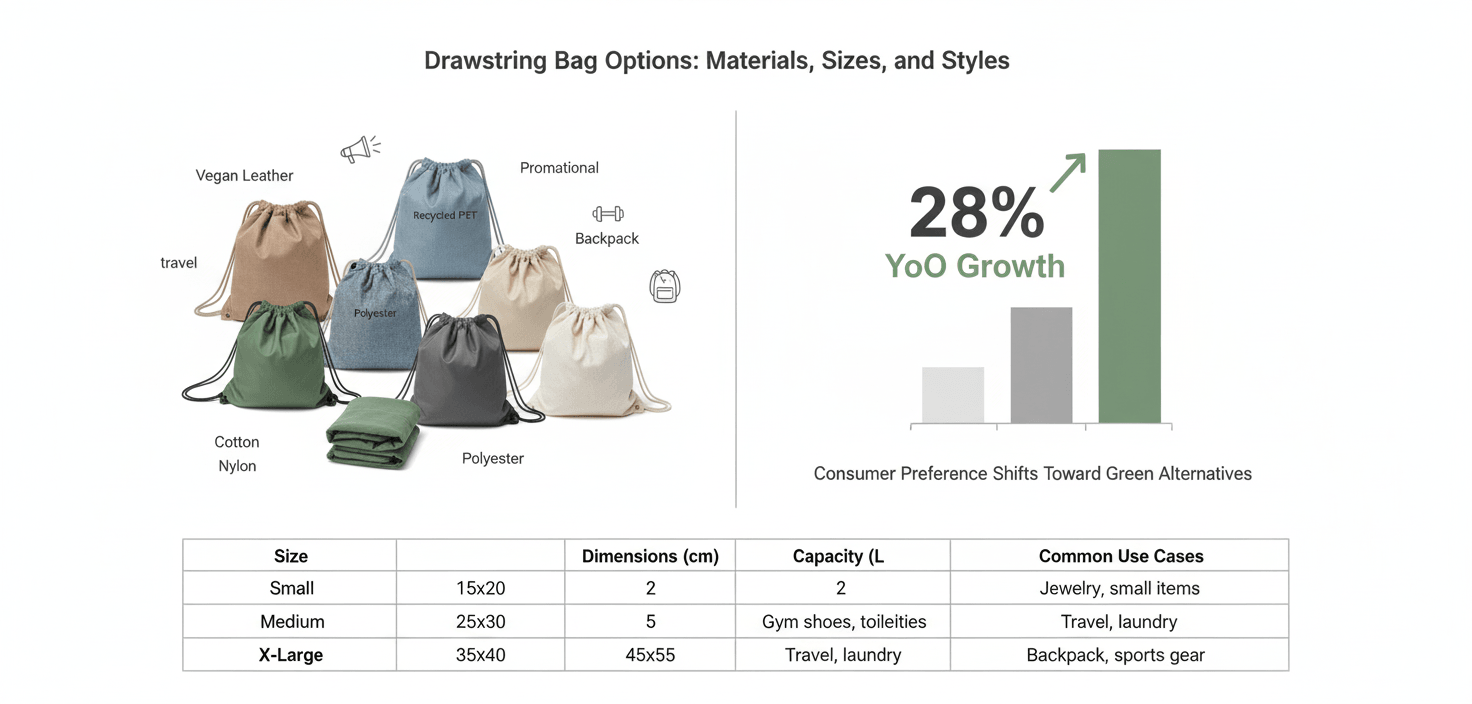 Custom Printed Drawstring Bags – Suppliers