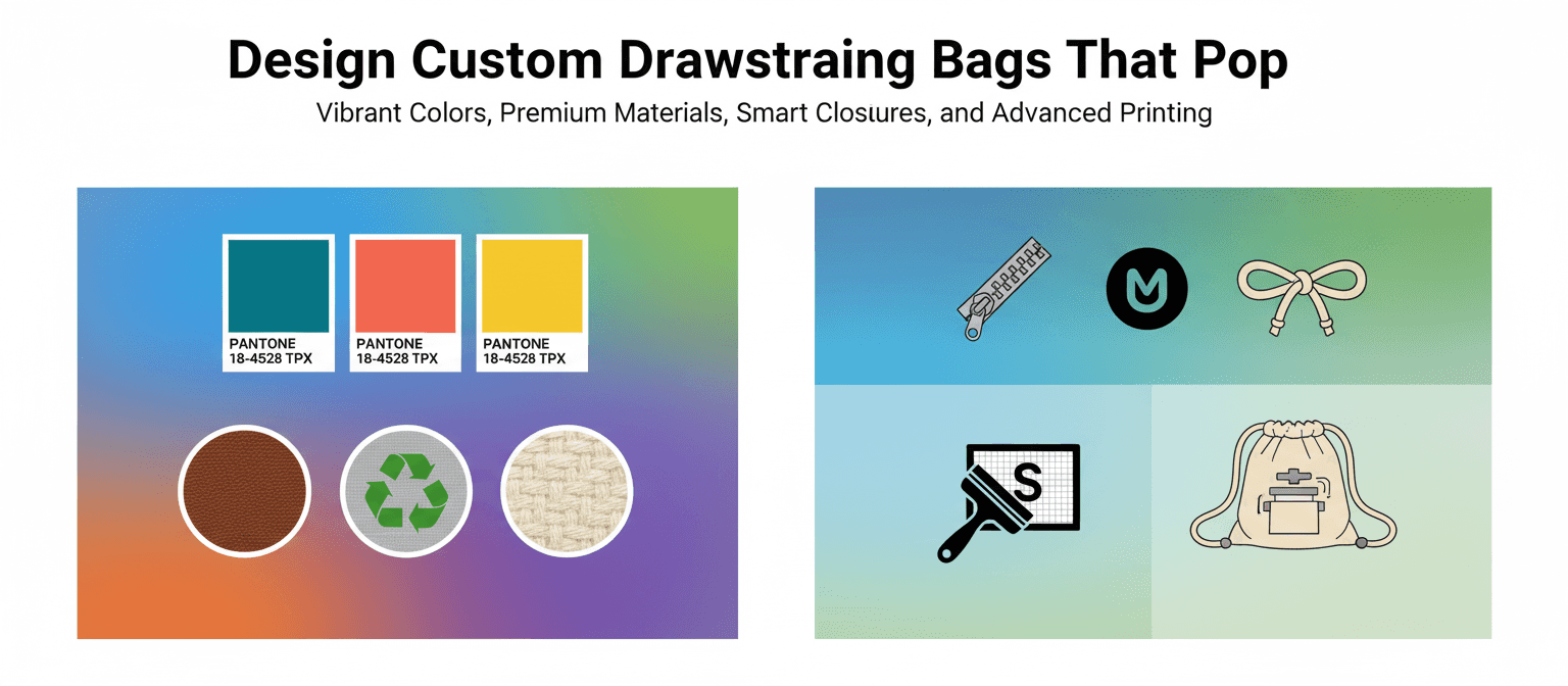 Custom Printed Drawstring Bags – Suppliers