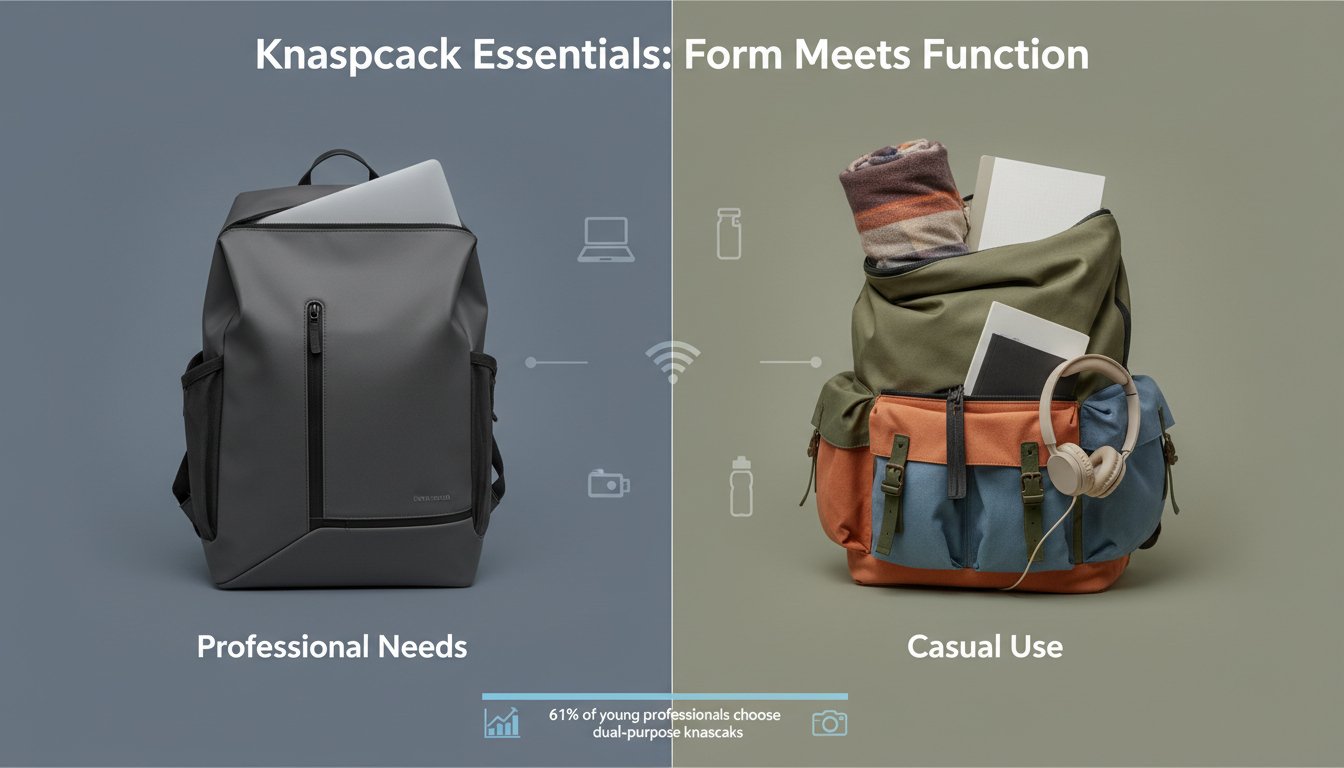 Сравнение профессионального и повседневного рюкзака