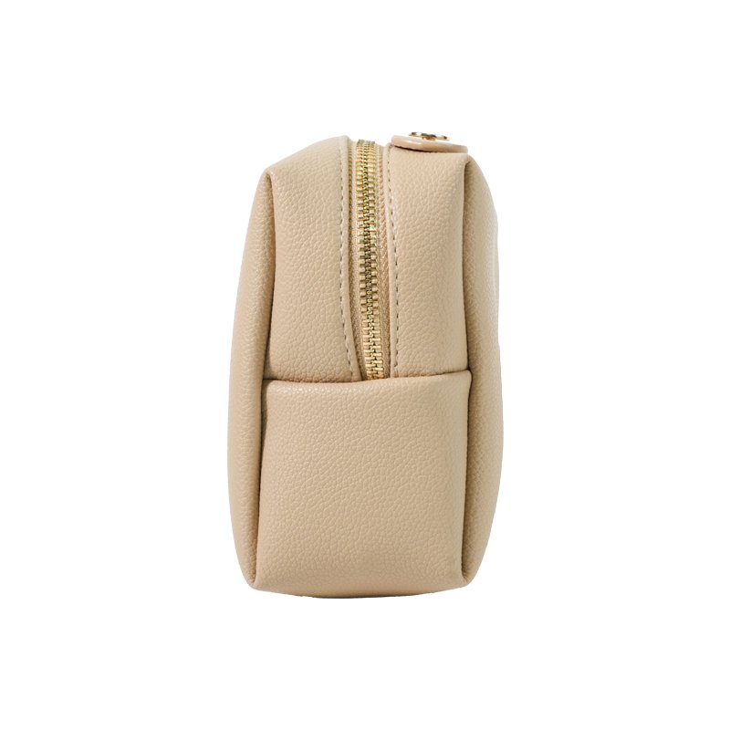 CB077 Custom Pu Leather Makeup Bag Small Travel Pouch With Logo