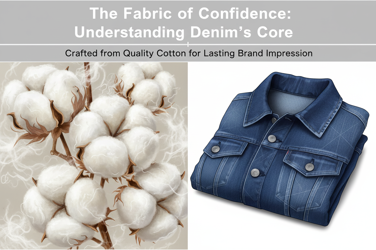 what material is denim made of