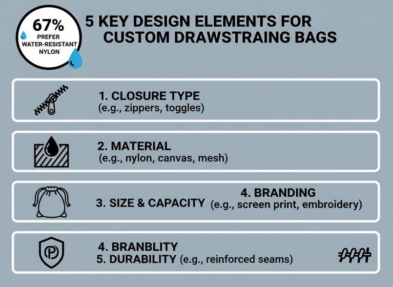 Custom Printed Drawstring Bags