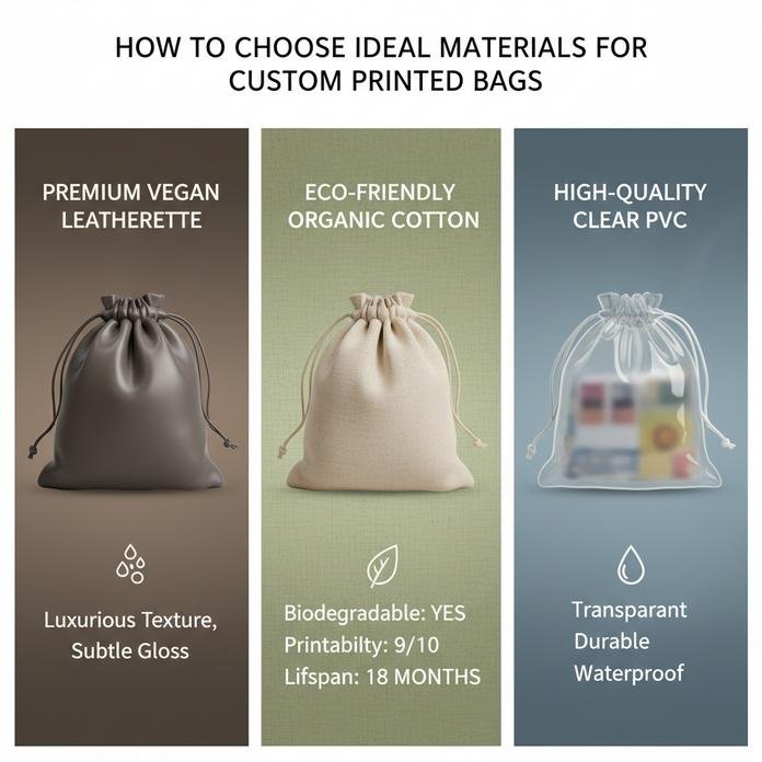 Custom Printed Drawstring Bags