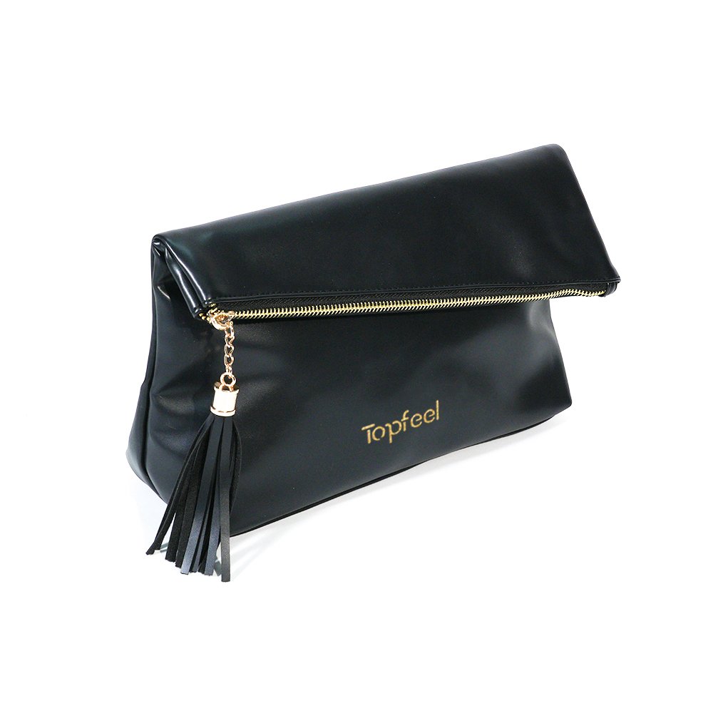 CB023 Black Envelope Makeup Bag Cosmetic Bag Wholesale