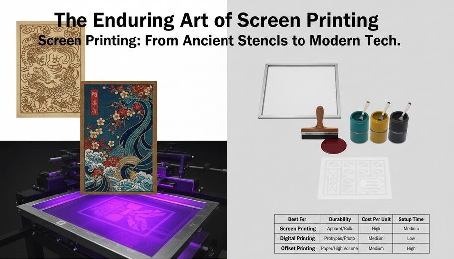 Comment fonctionne la sérigraphie