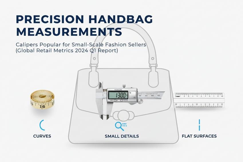 핸드백의 치수를 정확하게 측정하는 방법