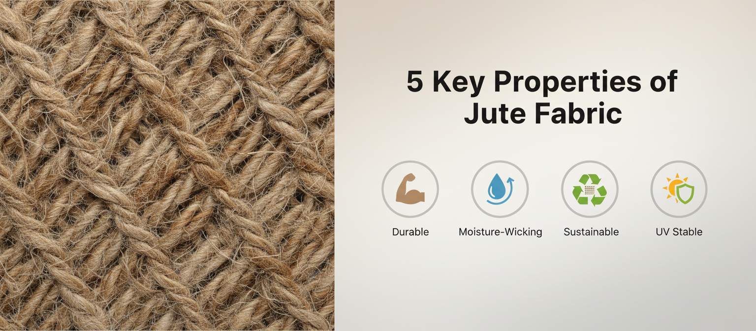 5 Key Properties Of Jute Fabric Material