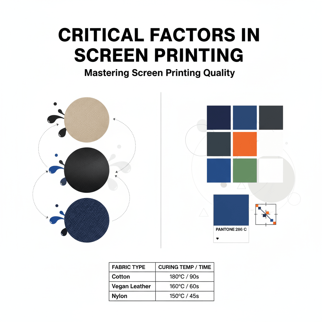 Critical Factors In Screen Printing Process