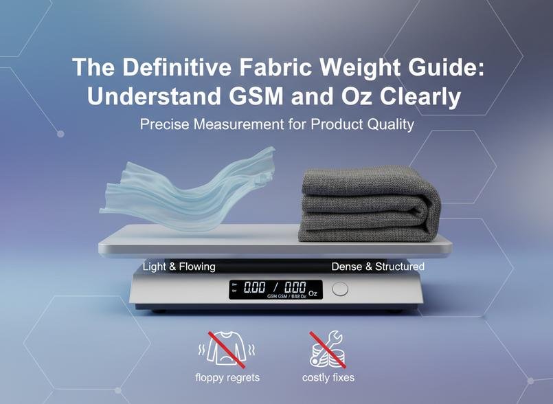 The Definitive Fabric Weight Guide: Understand GSM and Oz Clearly