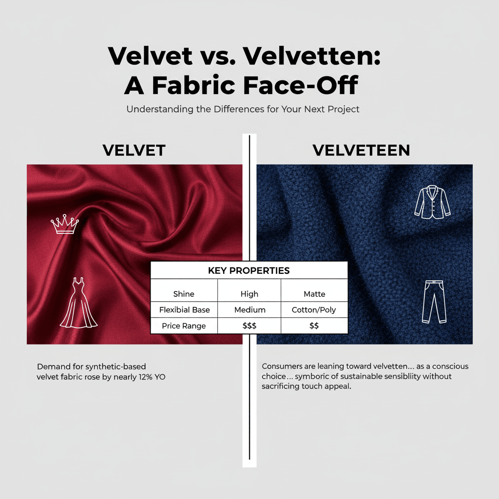 Velvet Fabric & Velveteen Fabric