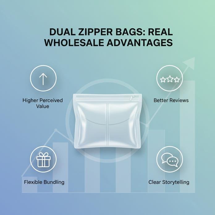Why Topfeels Dual Zipper Makeup Bag Beats Regular Pouches 6